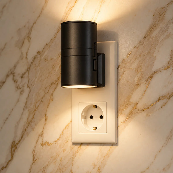 Luce notturna Vega – Sensore crepuscolare automatico, da presa