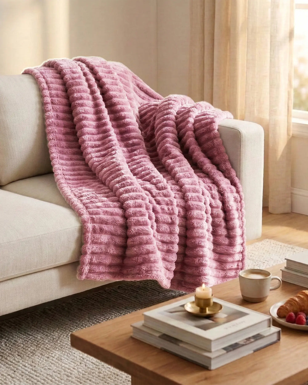 Il plaid in pile originale