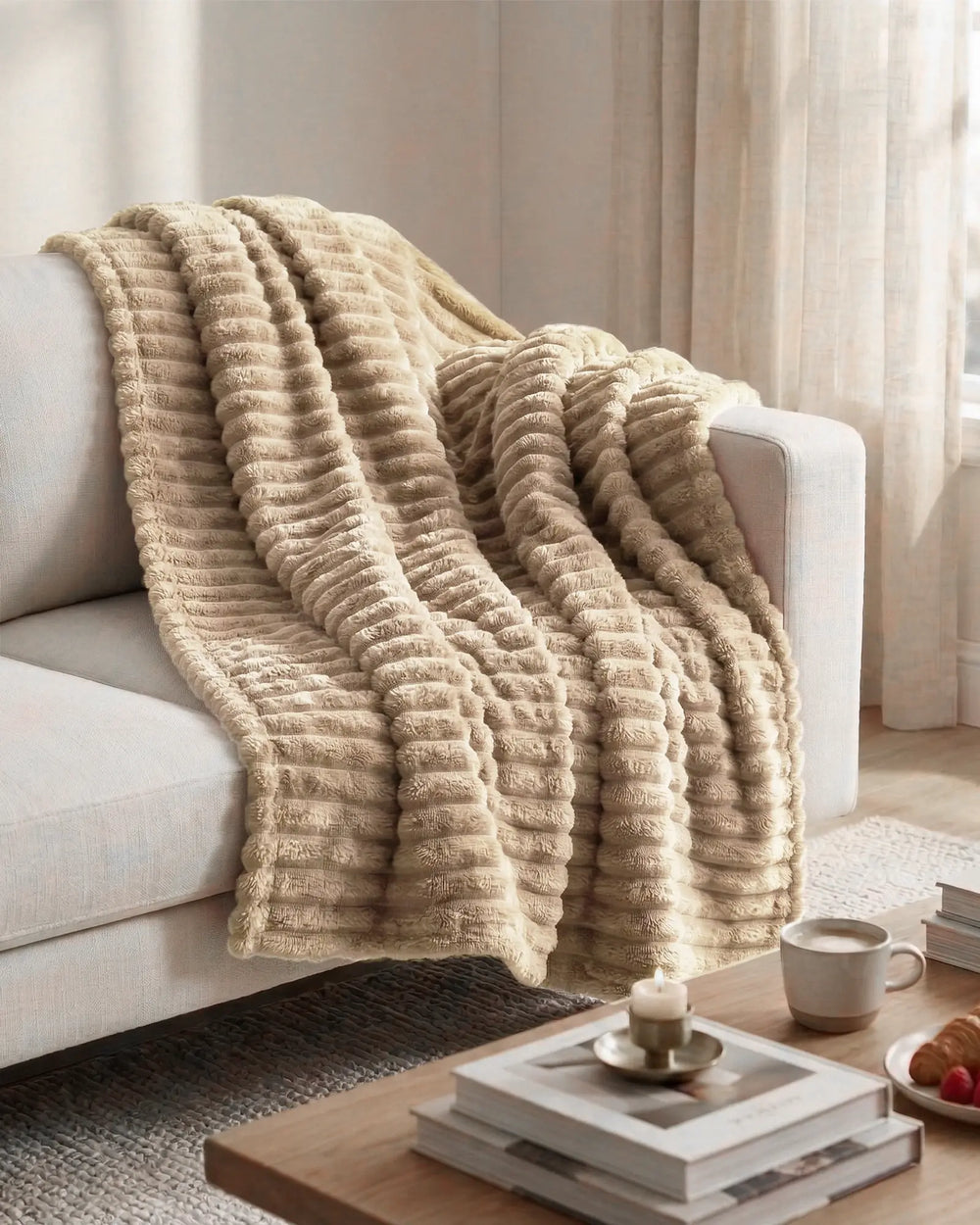 Il plaid in pile originale