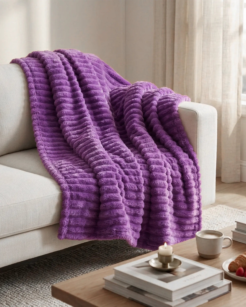 Il plaid in pile originale