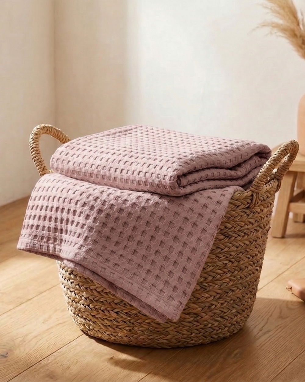 Plaid nido d'ape – 100 % cotone