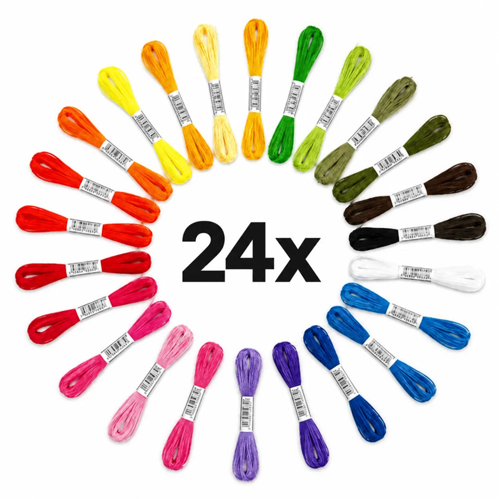 Filo da ricamo – 24 colori