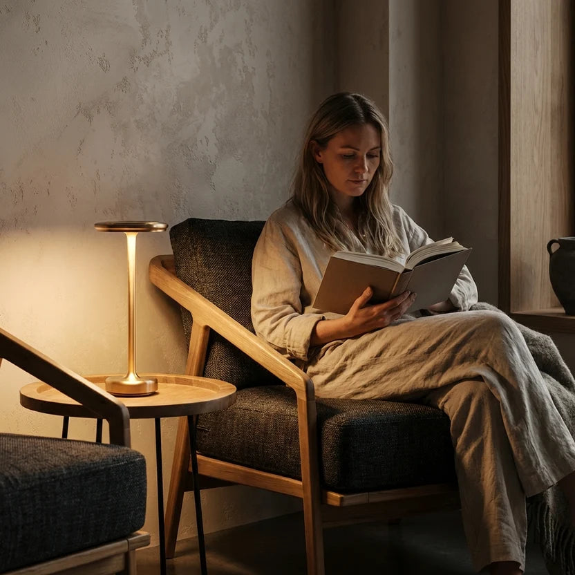 Lampada da tavolo Copenhagen – Senza fili e ricaricabile