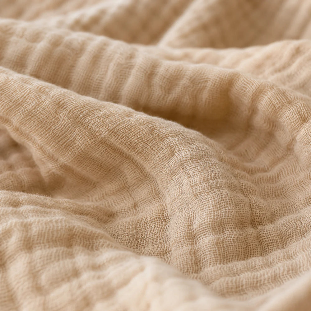 Plaid in mussola 100 % cotone