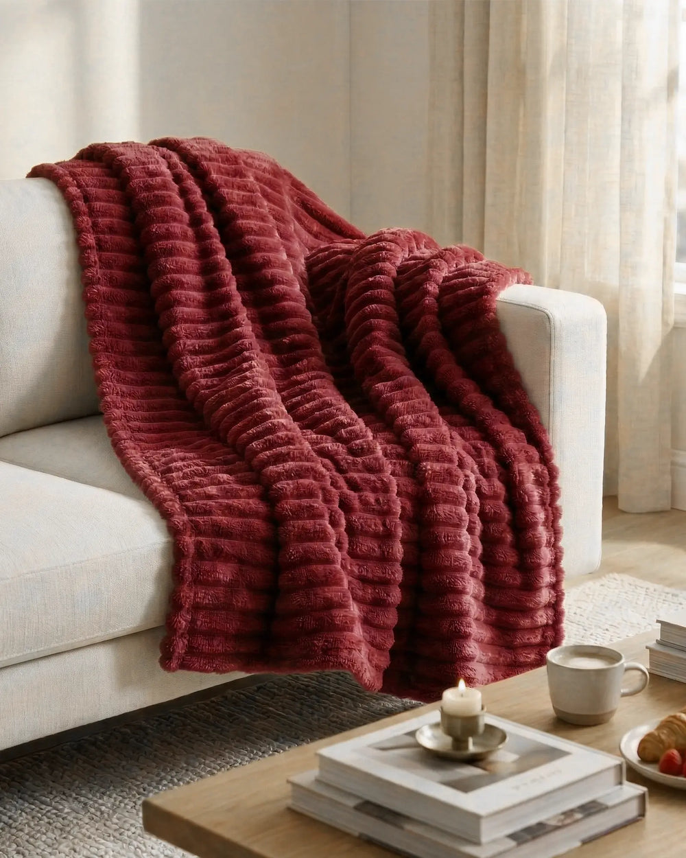 Il plaid in pile originale