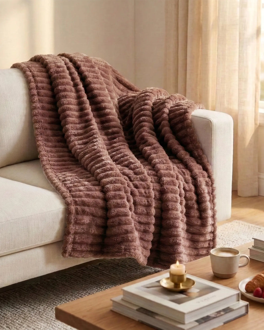 Il plaid in pile originale