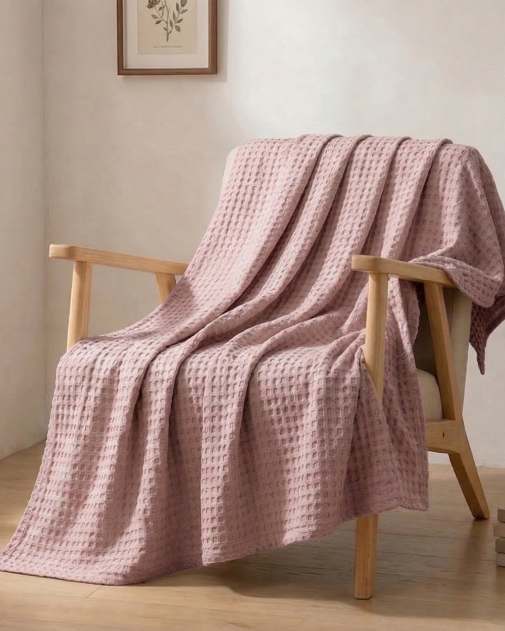 Plaid nido d'ape – 100 % cotone