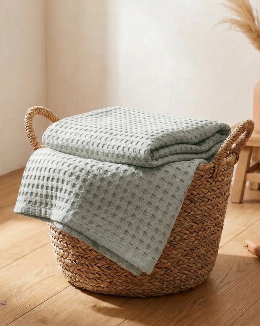 Plaid nido d'ape – 100 % cotone