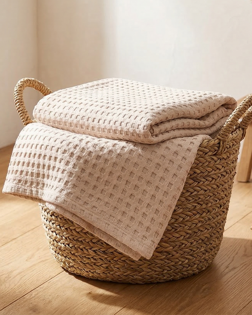 Plaid nido d'ape – 100 % cotone