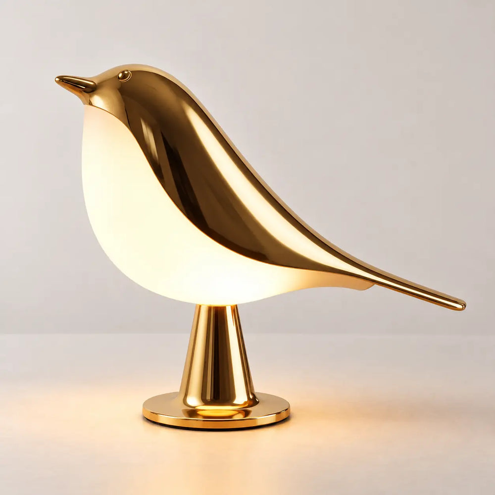 Lampada uccellino Svala oro